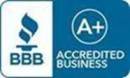 BBB A+ Accredited Logo - Click to Go to BBB page